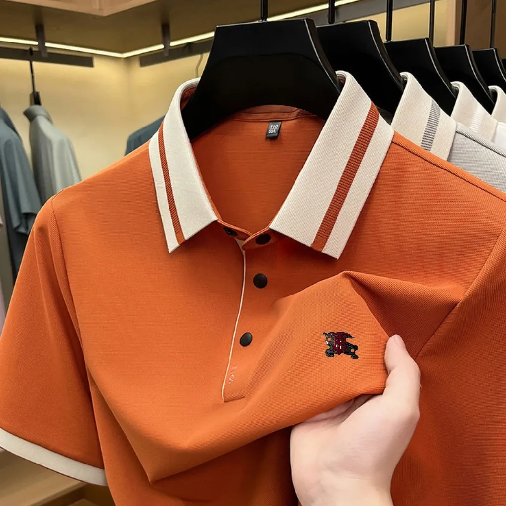 🌹 🌹 P135 26 Quality POLO ， Quality ， Breathable ， LOGO， ⚡️ T ⚡️ ， ！Sizes：M-4XL（ 210 、 。